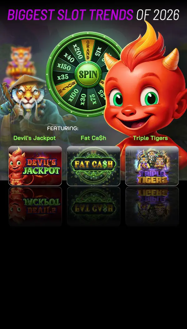 Trending Slots promotion at Sloto'Cash